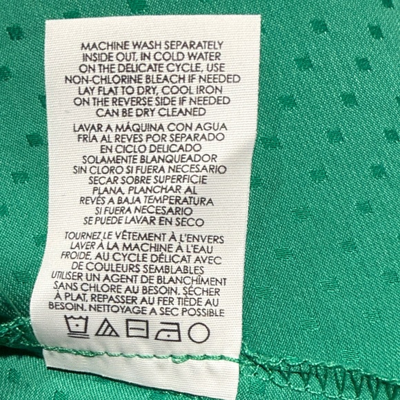 CAbi Green Sleeveless Blouse - Picture 5 of 5